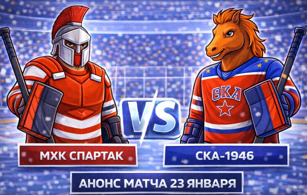 МХК Спартак – СКА-1946: анонс матча