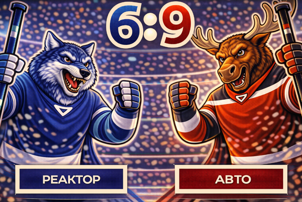 «Авто» выиграл безумный матч с «Реактором»