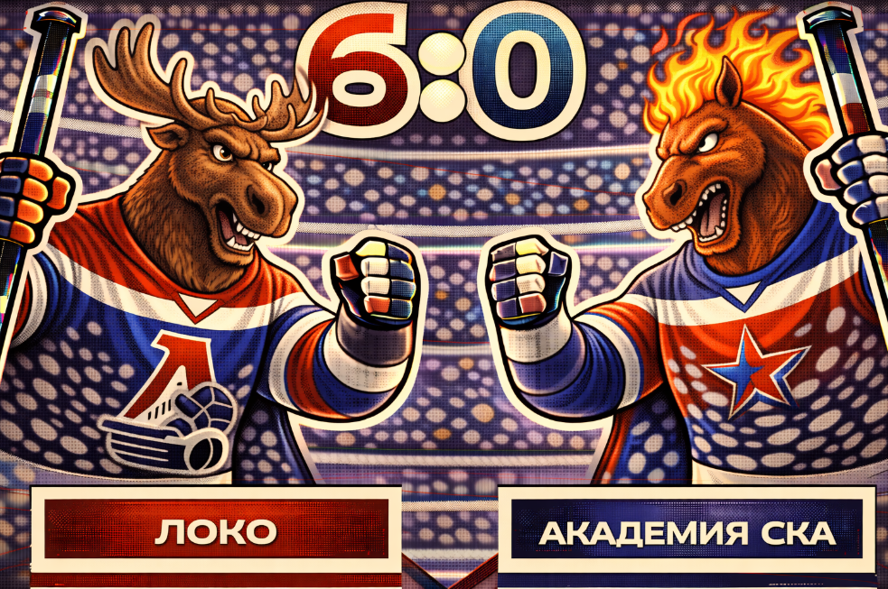 «Локо» на выезде разгромил «Академию СКА»