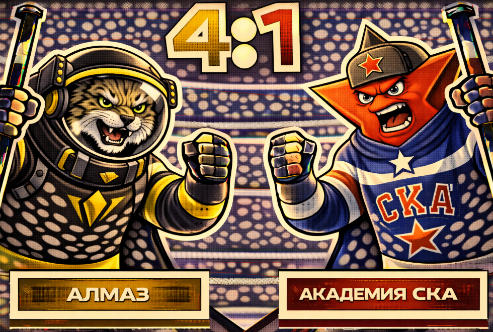 «Алмаз» продлил победную серию до восьми матчей