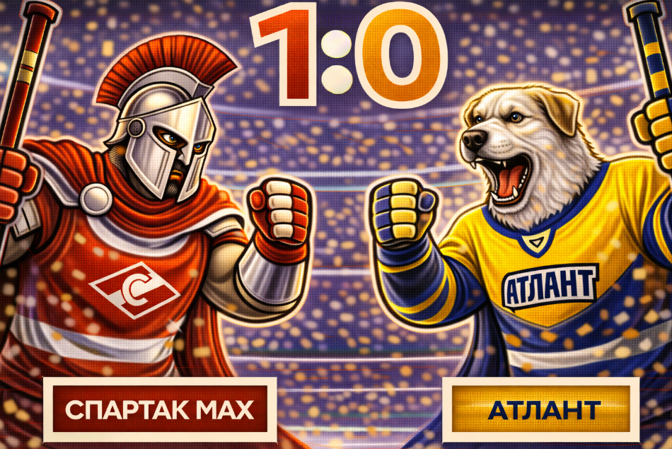 «Спартак МАХ» дожал «Атлант»