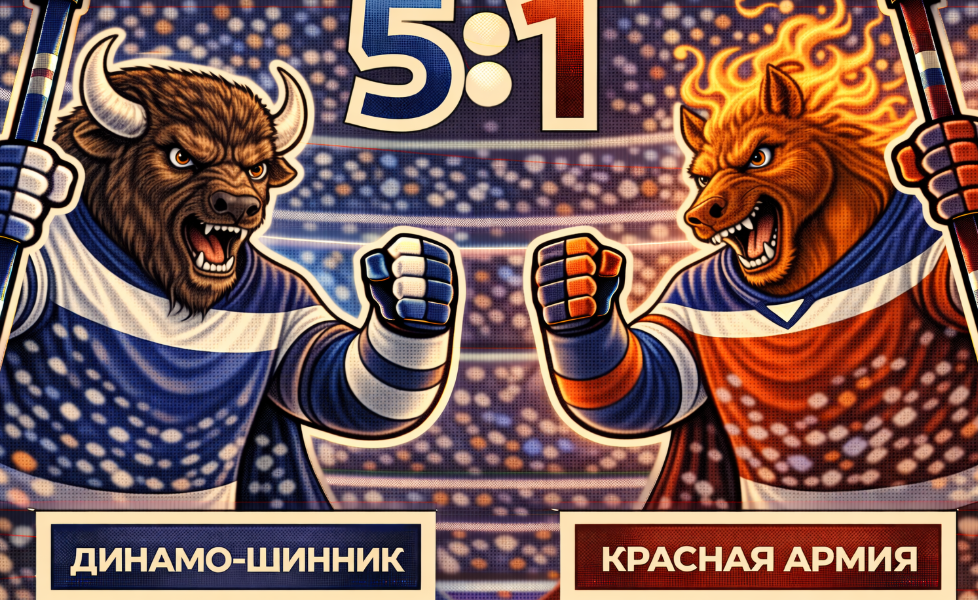 «Динамо-Шинник» разгромил «Красную Армию»