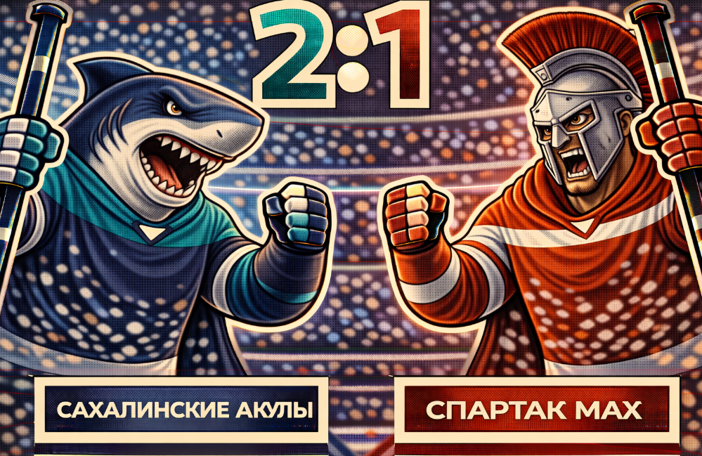 «Сахалинские Акулы» переиграли «Спартак МАХ»