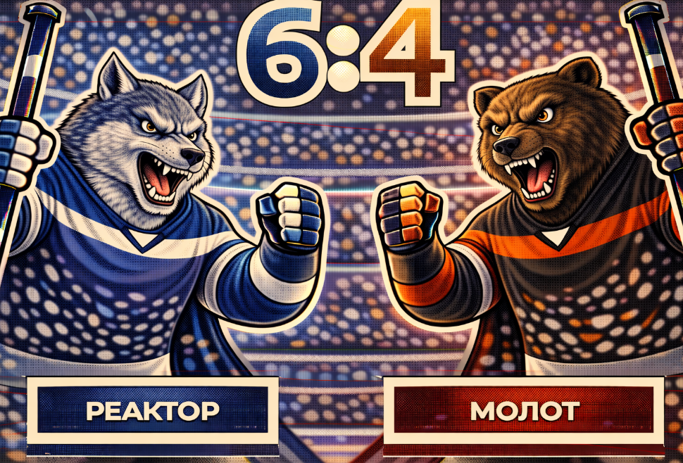 «Реактор» взял реванш у «Молота»