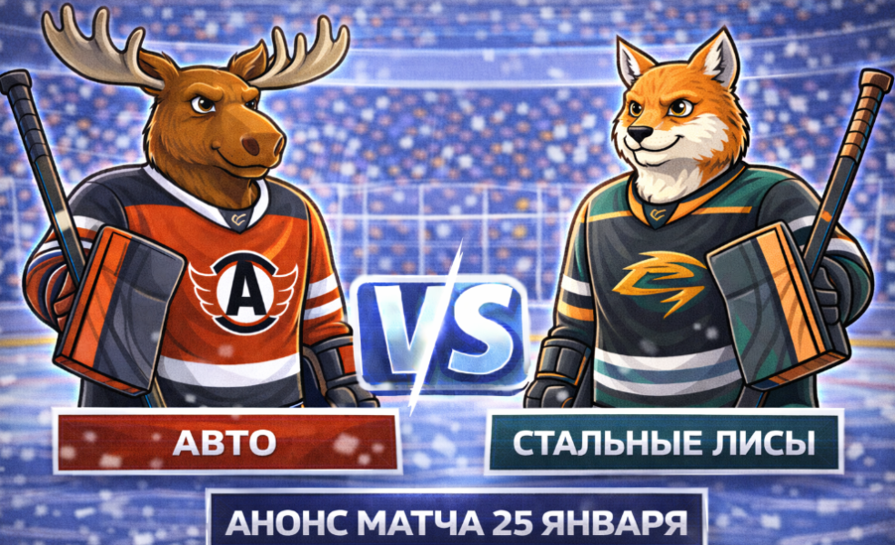 Авто – Стальные Лисы: анонс матча
