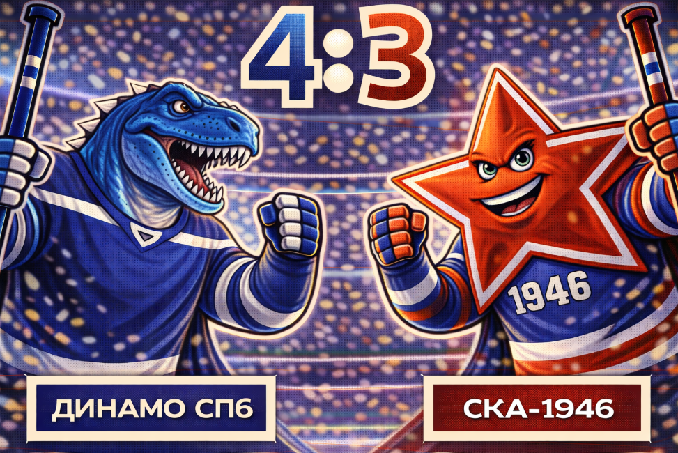«Динамо СПб» взяло реванш у «СКА-1946»