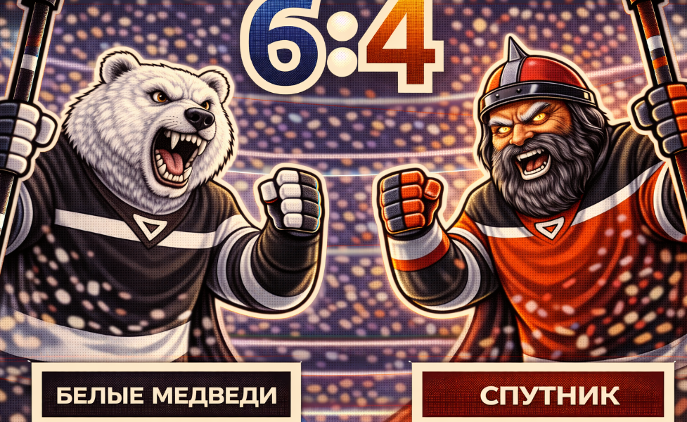 «Белые Медведи» увезли победу из Альметьевска