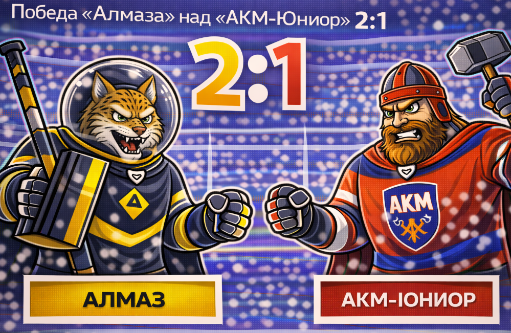 «Алмаз» взял важные очки в Череповце