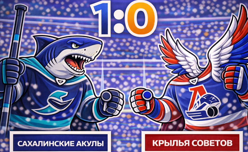 «Сахалинские Акулы» обыграли «Крылья Советов»