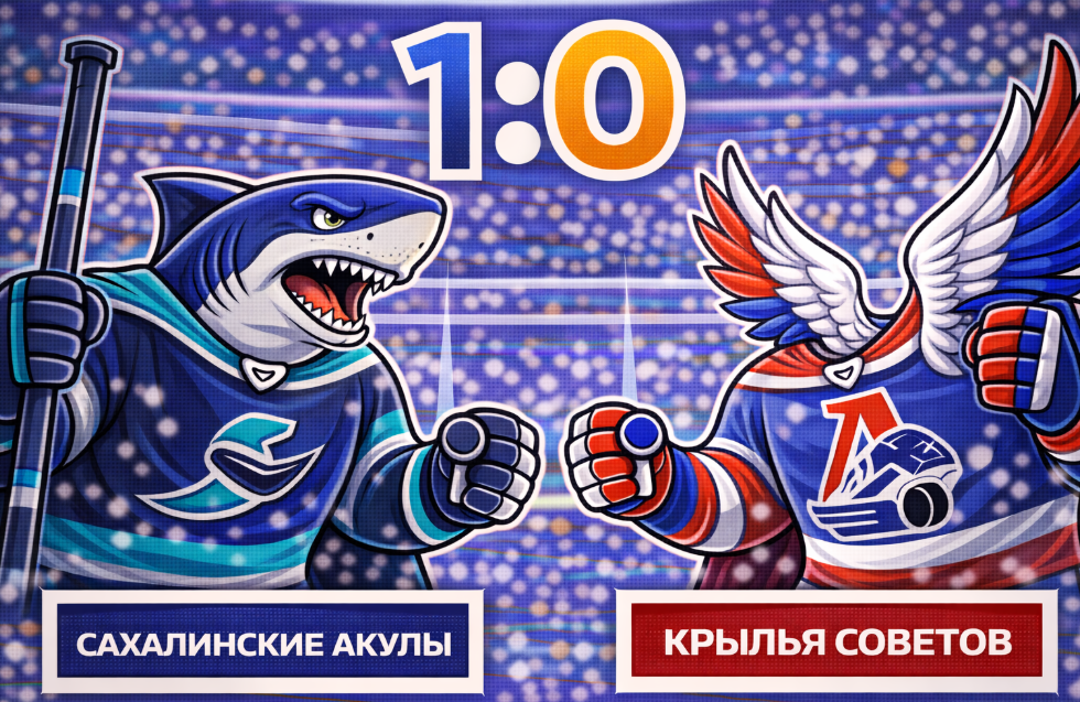 «Сахалинские Акулы» обыграли «Крылья Советов»