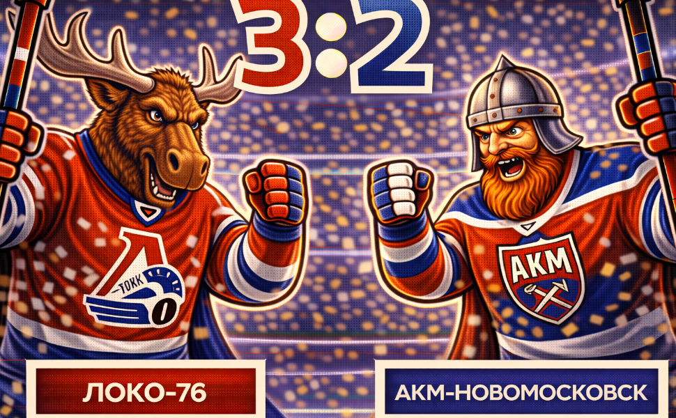 «Локо-76» дожал «АКМ-Новомосковск»