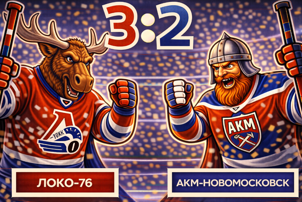 «Локо-76» дожал «АКМ-Новомосковск»