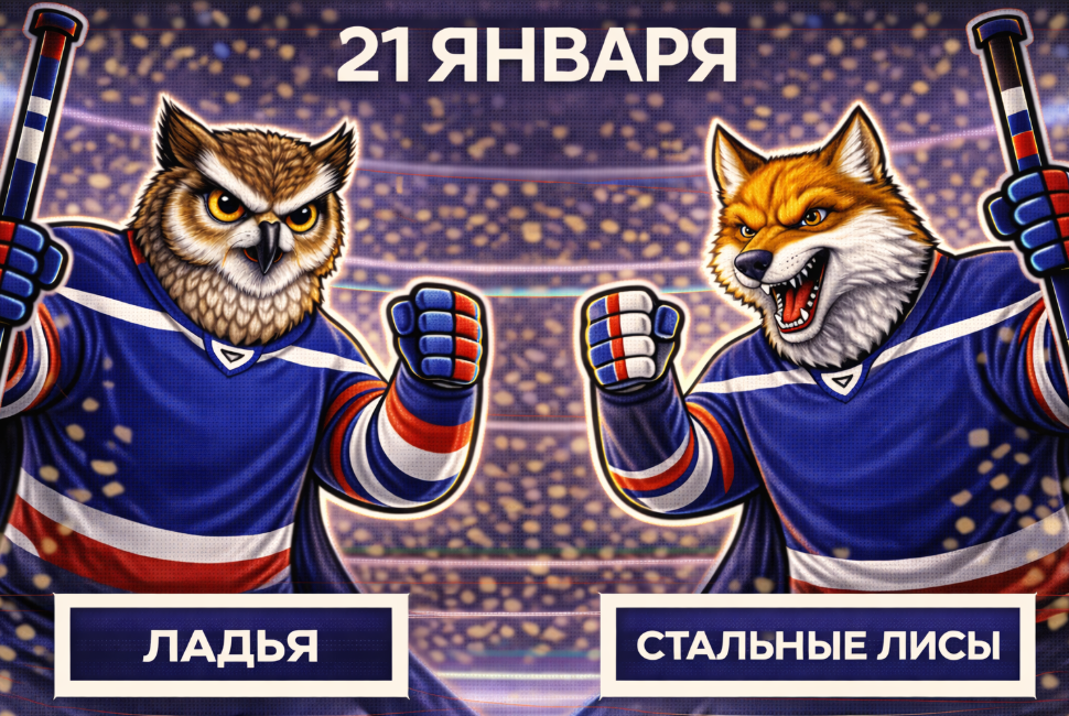 Ладья – Стальные Лисы: анонс матча 21 января