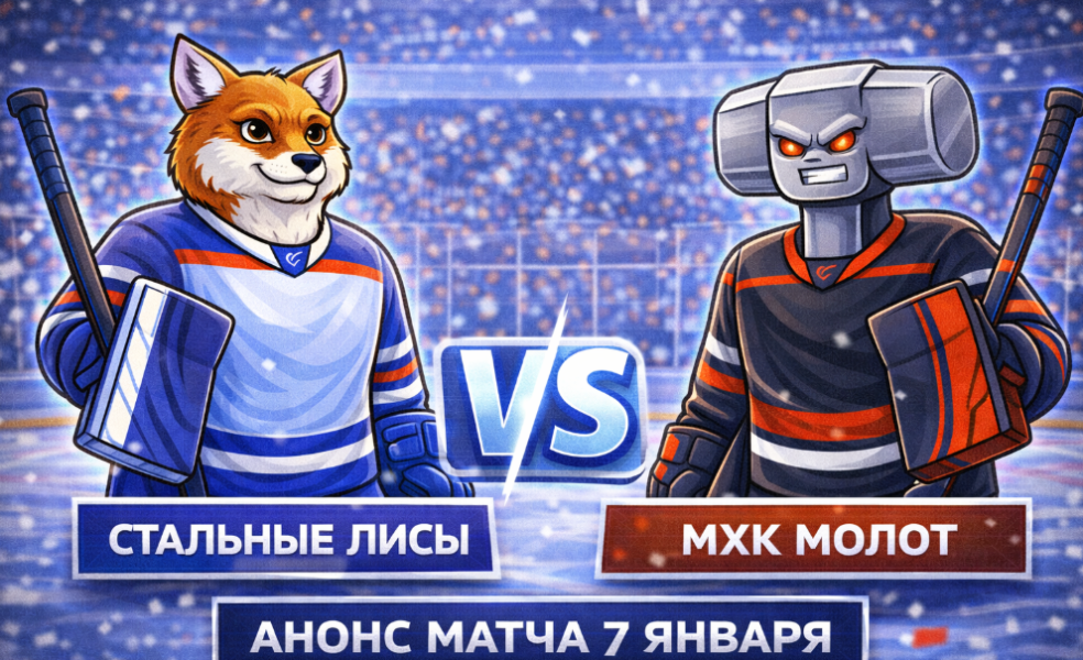 Стальные Лисы – МХК Молот: анонс матча