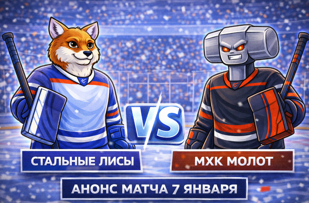 Стальные Лисы – МХК Молот: анонс матча