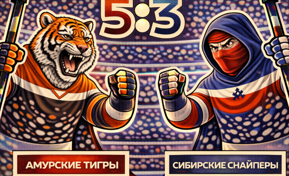 «Амурские Тигры» уверенно разобрались со «Снайперами»
