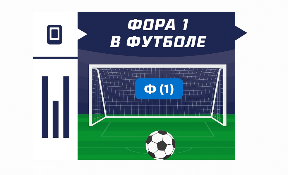 Фора 1 в футболе — что значит в ставках