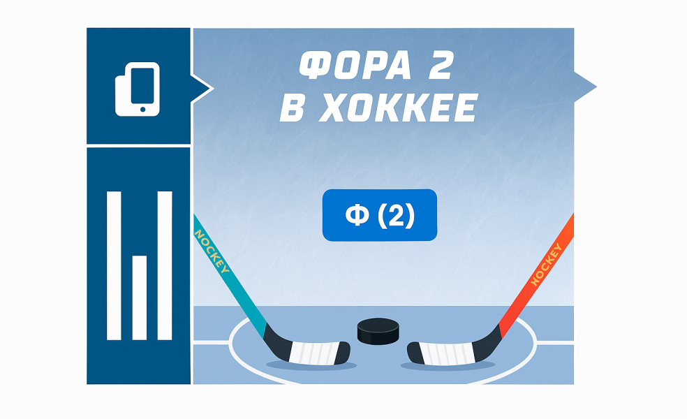 Фора 2 в хоккее: что означает и как рассчитывается