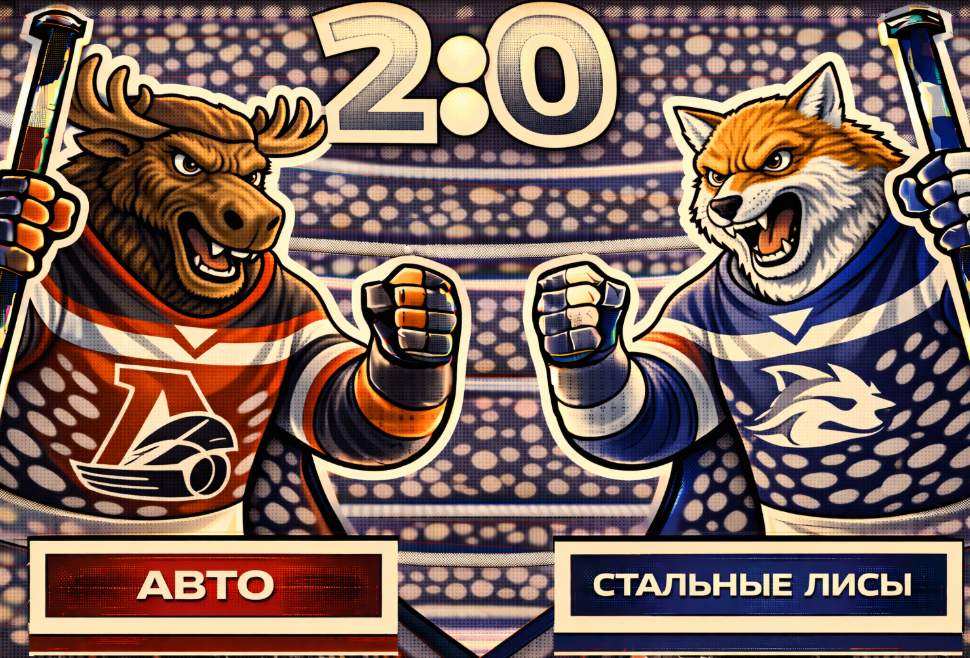 «Авто» увёз из Магнитогорска сухую победу