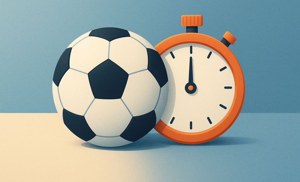 Сколько длится футбольный матч и сколько таймов