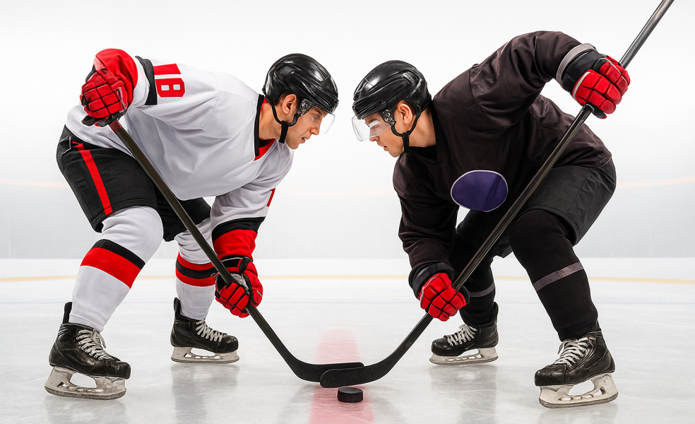 Сколько игроков в хоккее с шайбой: состав команды и роли