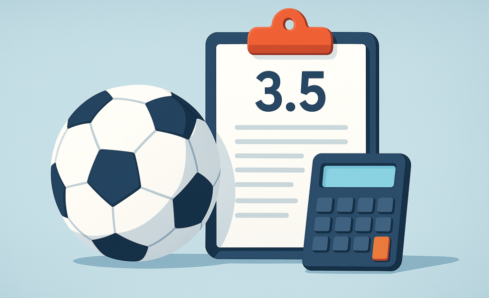 Тотал меньше 3.5 в футболе: что значит ТМ 3.5