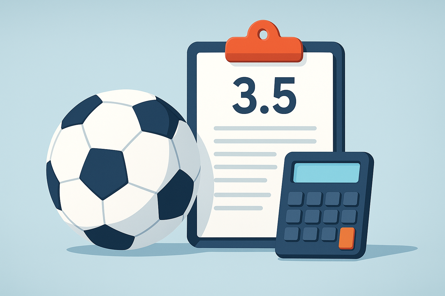 Тотал меньше 3.5 в футболе: что значит ТМ 3.5