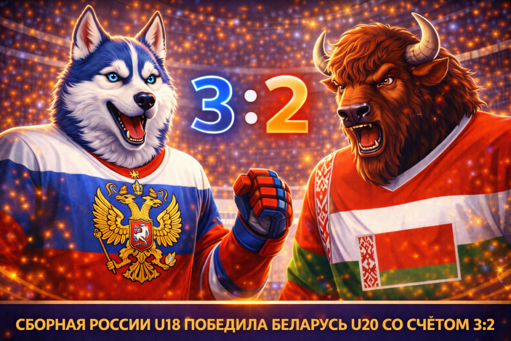 Россия U18 обыграла Беларусь U20