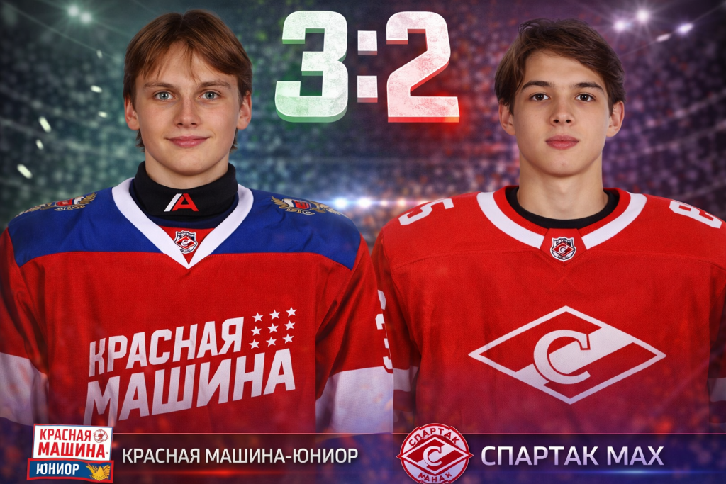Красная Машина-Юниор одержала волевую победу