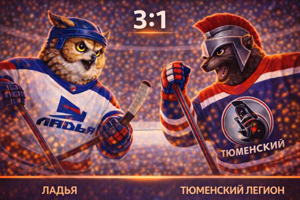Ладья снова оказалась сильнее Тюменского Легиона