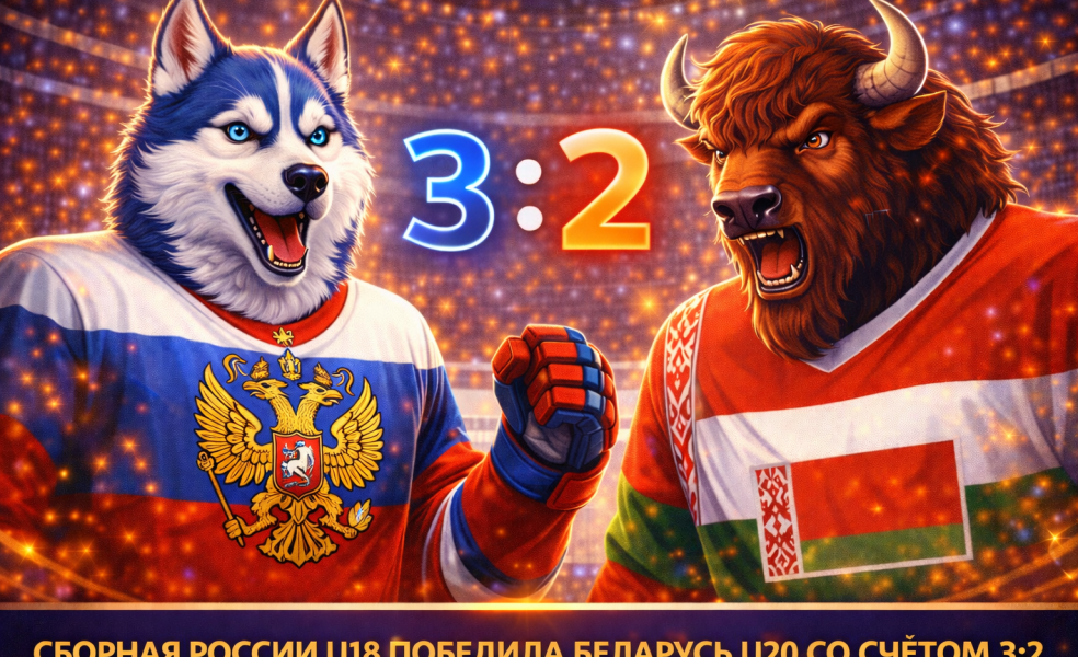 Россия U18 обыграла Беларусь U20