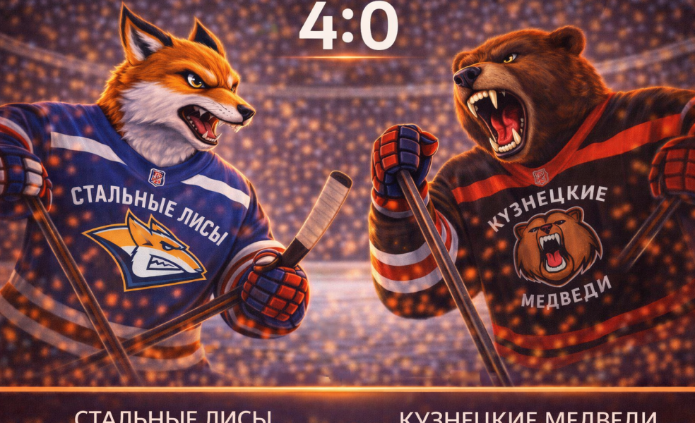 Стальные Лисы вновь обыграли Кузнецких Медведей