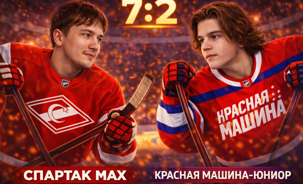 «Спартак МАХ» разгромил «Красную Машину-Юниор»