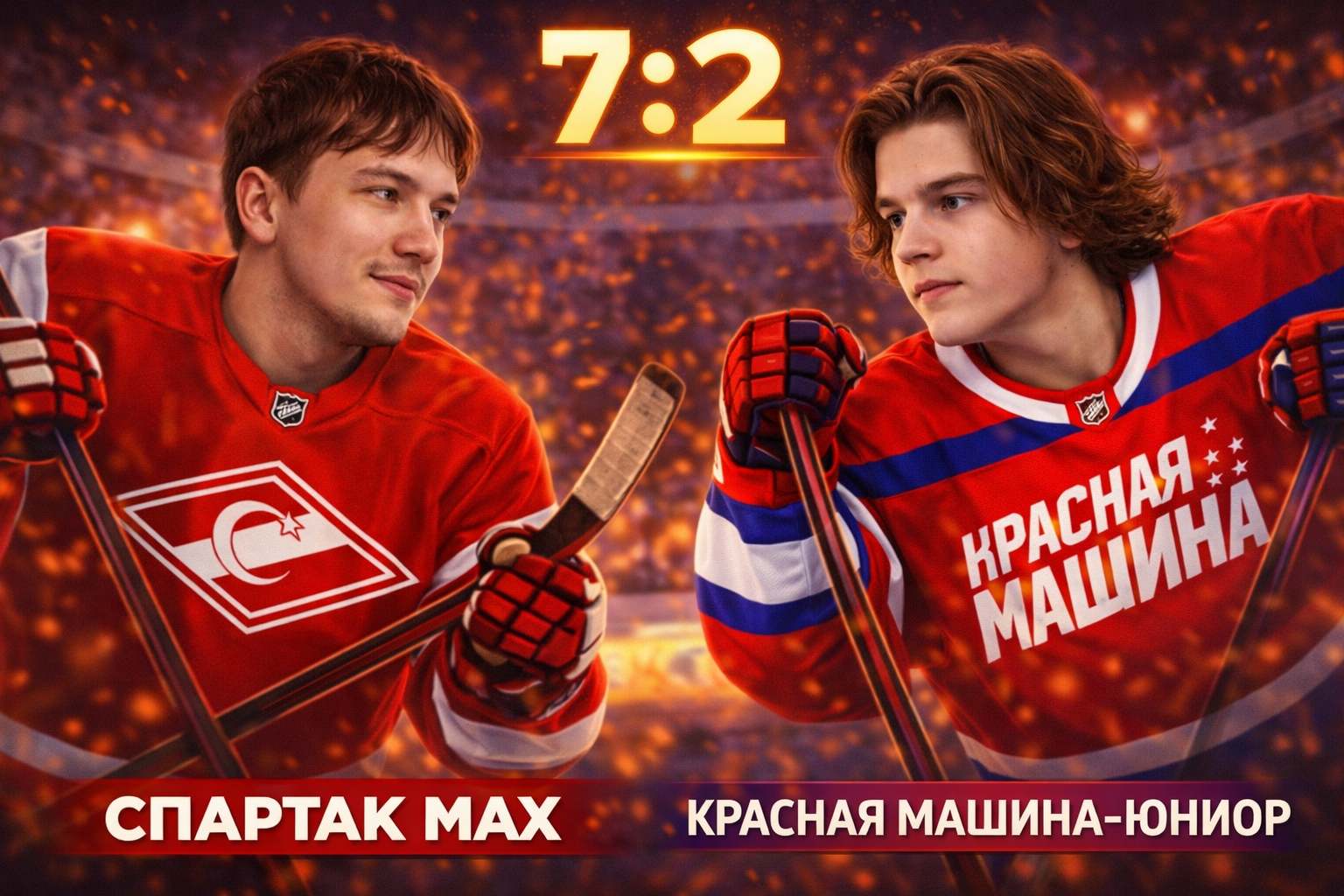 «Спартак МАХ» разгромил «Красную Машину-Юниор»