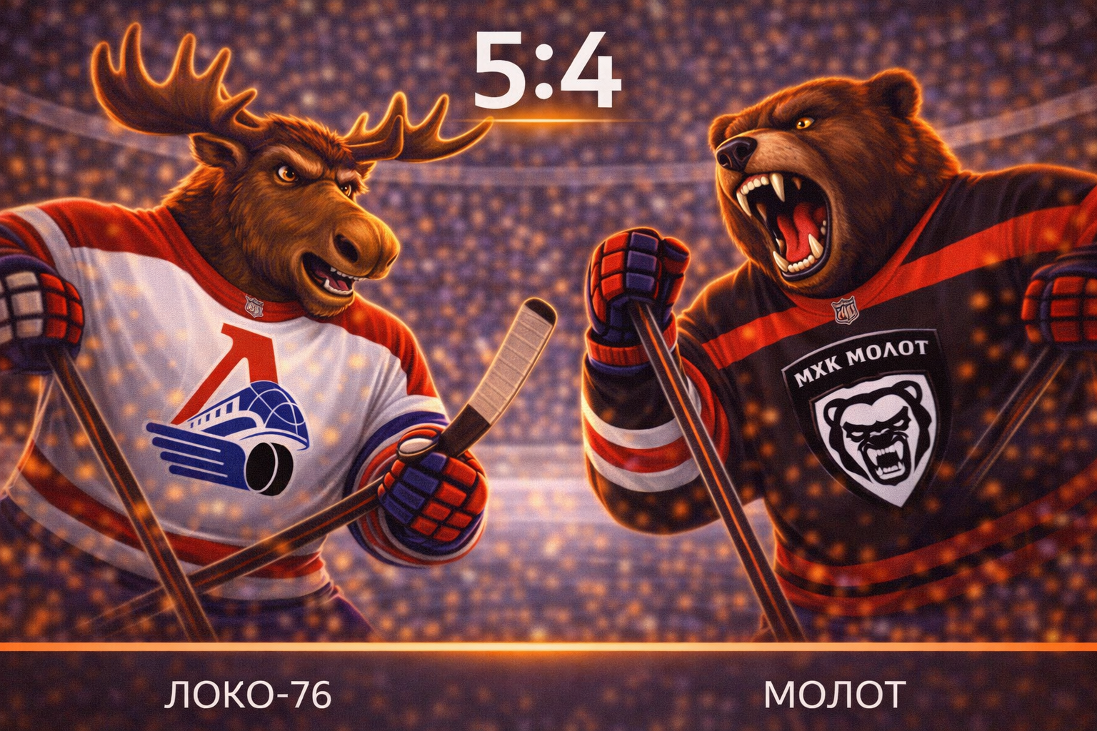 Локо-76 удержал победу над Молотом