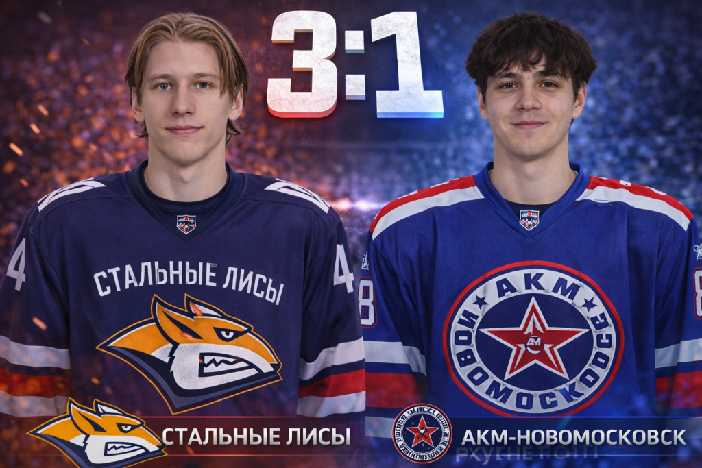 Стальные Лисы обыграли АКМ-Новомосковск