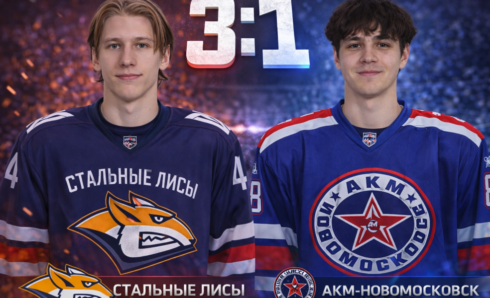 Стальные Лисы обыграли АКМ-Новомосковск