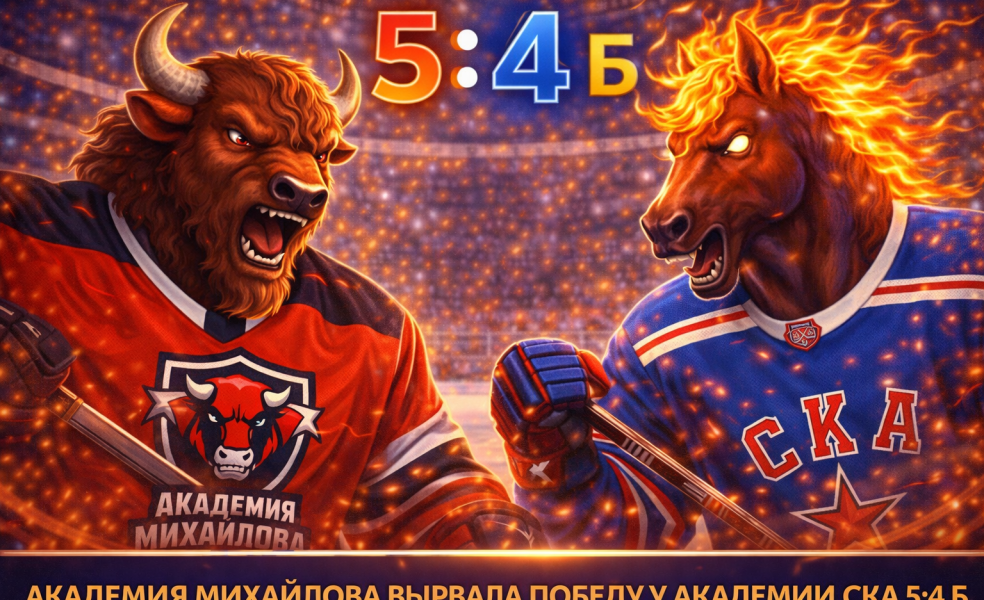 Академия Михайлова обыграла Академию СКА по буллитам