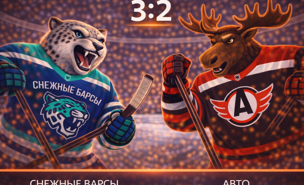 Снежные Барсы вырвали победу у Авто