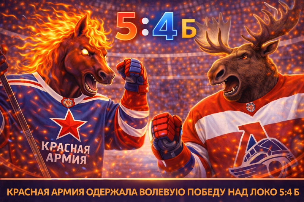 Красная Армия обыграла Локо по буллитам