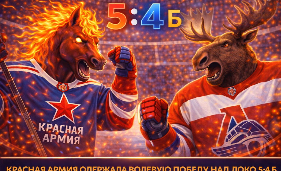 Красная Армия обыграла Локо по буллитам