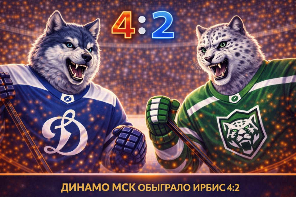 Динамо Мск обыграло Ирбис
