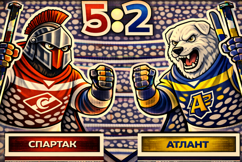 «Спартак» в Москве не оставил шансов «Атланту»