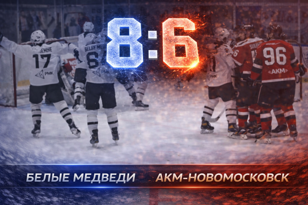 Белые Медведи совершили камбэк с 3:6