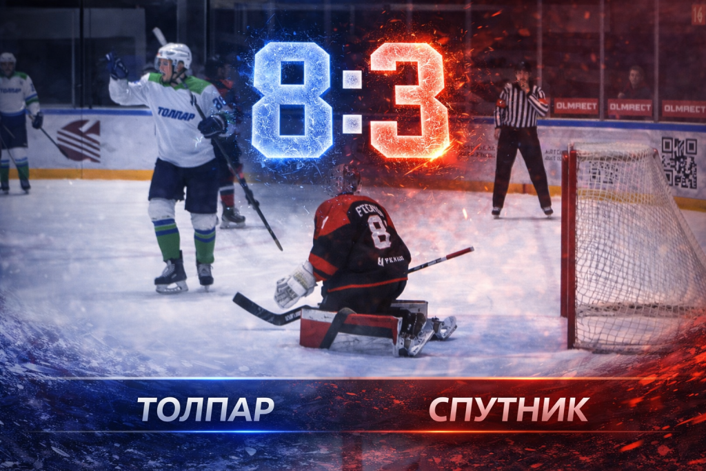 Толпар разгромил Спутник