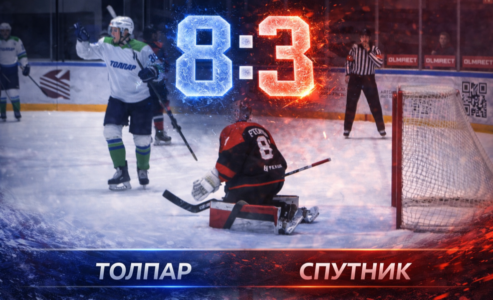 Толпар разгромил Спутник