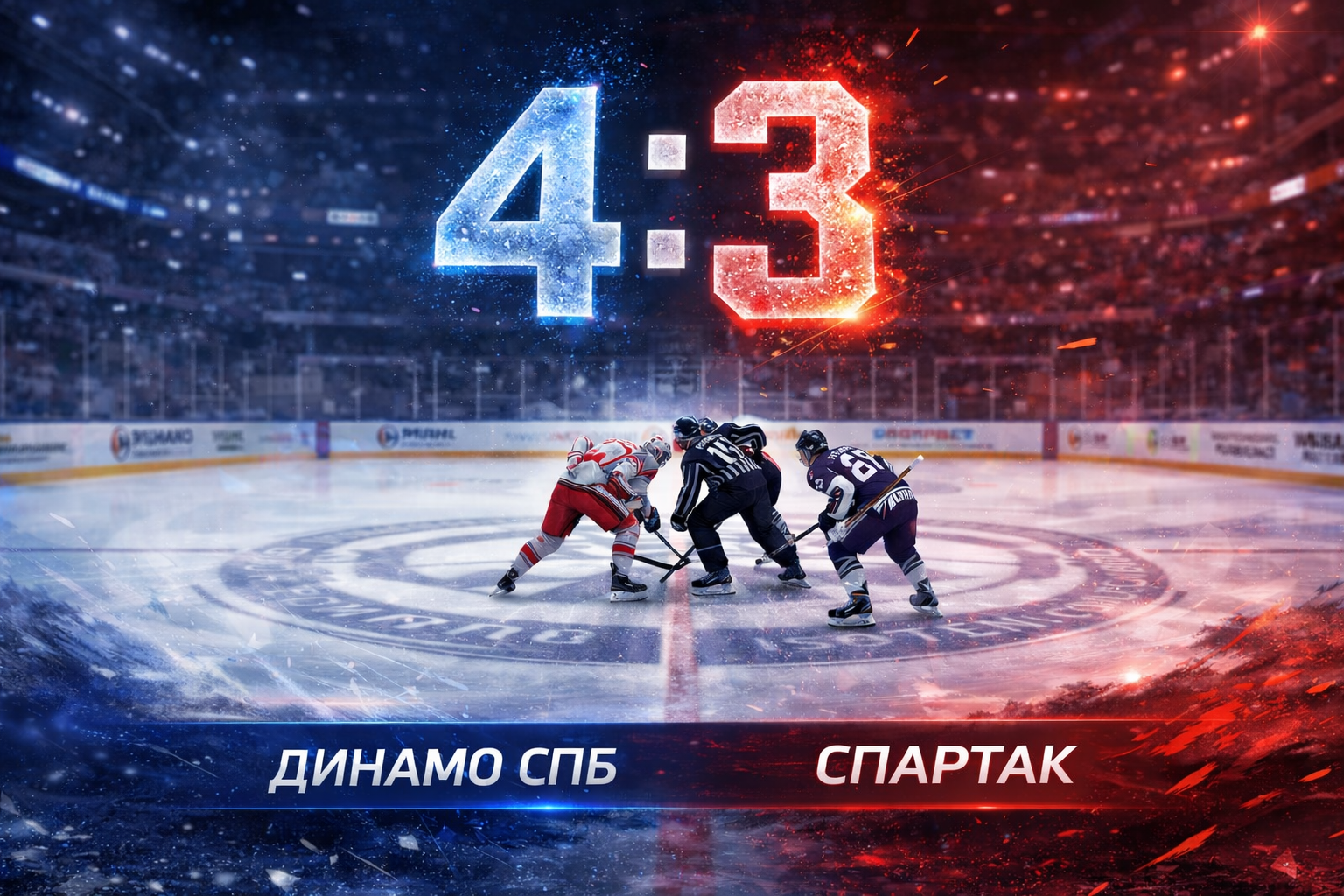 Динамо СПб обыграло Спартак