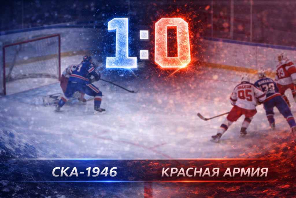 СКА-1946 вновь обыграл Красную Армию всухую