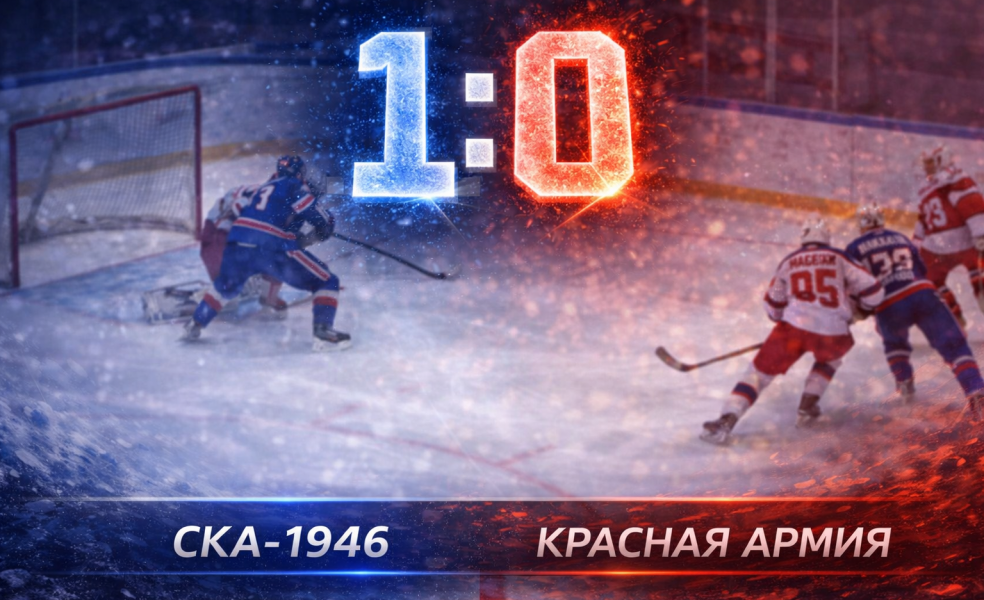 СКА-1946 вновь обыграл Красную Армию всухую