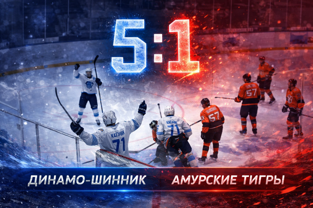 Три очка Сансевича принесли Динамо-Шиннику победу